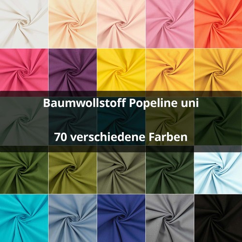 Baumwollstoff popeline 100 - baumwollstoff, popeline,