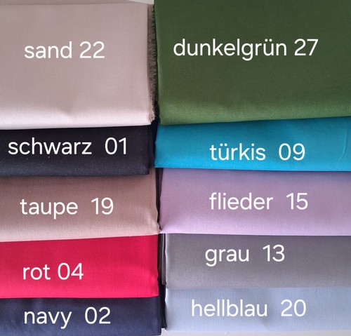 öko tex baumwollpopeline uni - Öko-tex,