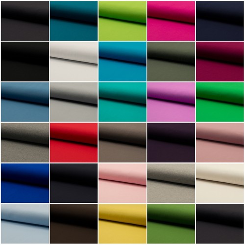 Baumwoll uni jerseystoff - uni,