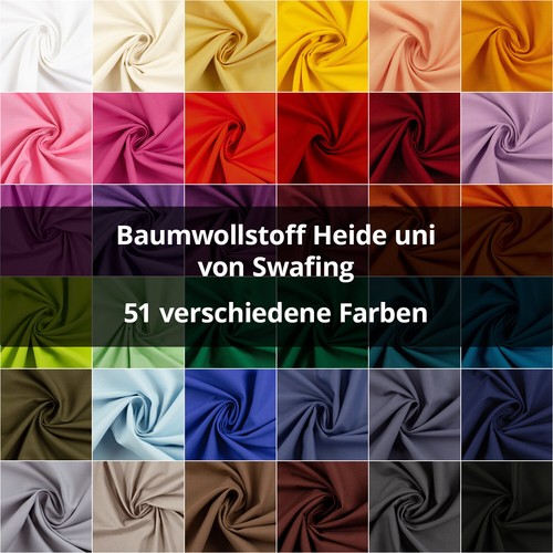 Baumwollstoff heide von - baumwollstoff,